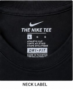 Nike Dri-FIT Black Athletic T-Shirt – Original Export Stock | Premium Quality | Size L - Image 4